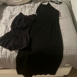 Halter dress & romper bundle